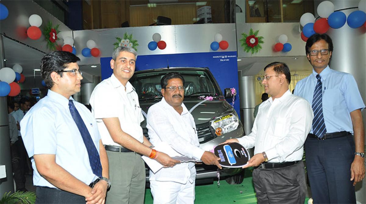 Launch event at Varun Motors, Begumpet